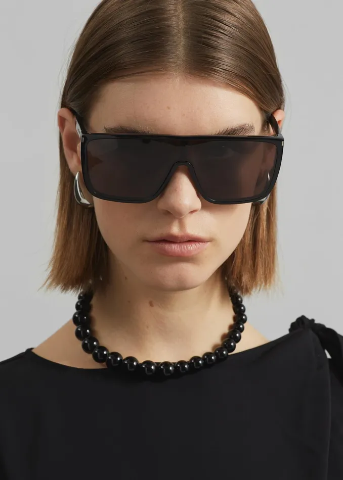 The Frankie Shop Completedworks H67 Tidelands Necklace 8211 Black OnyxSilver 8211 Women