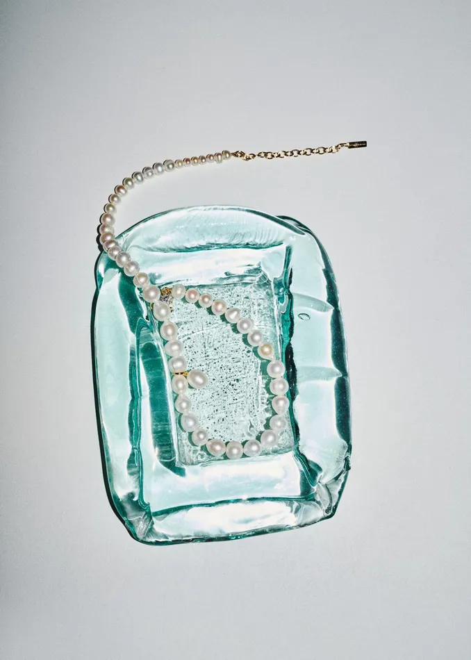 The Frankie Shop Completedworks P197 Necklace 8211 Pearl 8211 Women