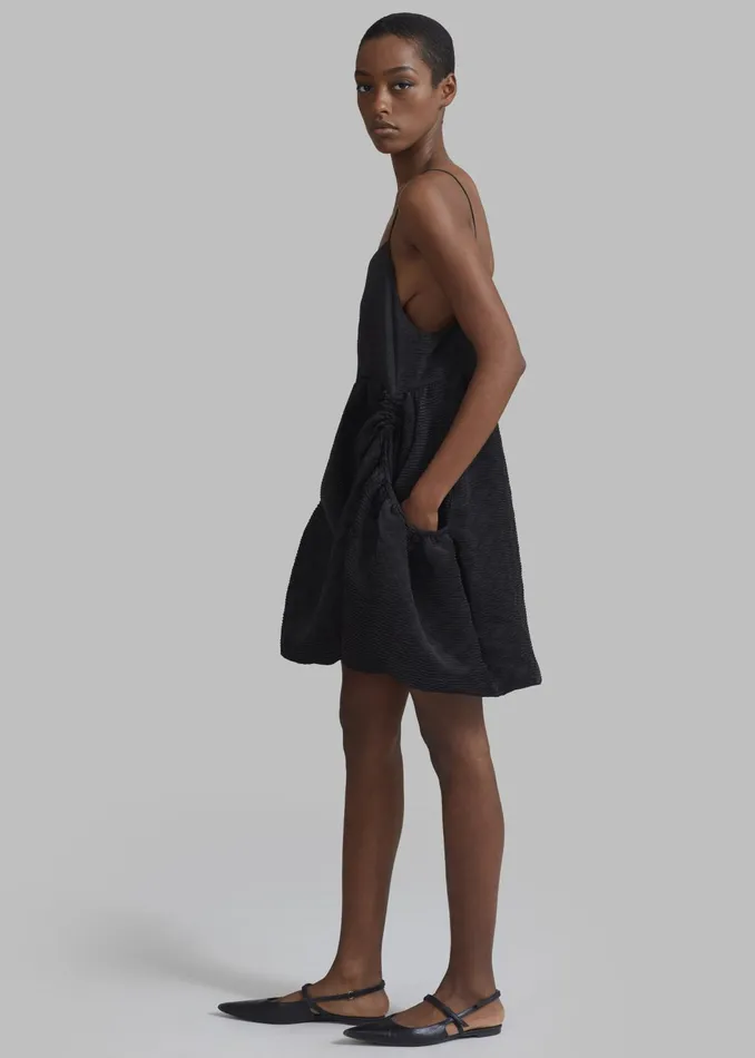 The Frankie Shop Dresses Alisa Pocket Mini Dress 8211 Black 8211 Women