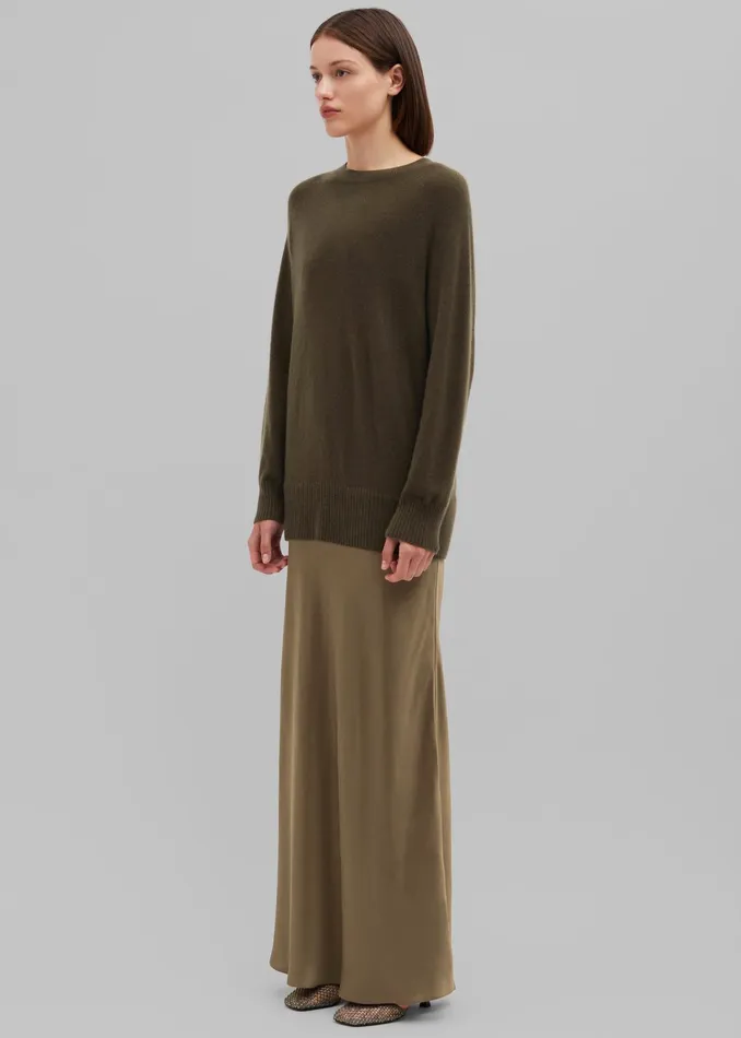 The Frankie Shop Dresses Christopher Esber Monument Long Dress 8211 Khaki 8211 Women