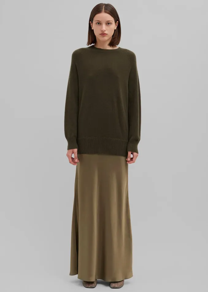 The Frankie Shop Dresses Christopher Esber Monument Long Dress 8211 Khaki 8211 Women