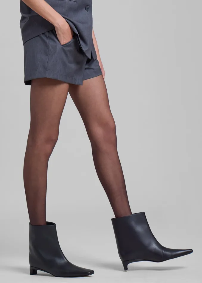 The Frankie Shop Loulou Studio Celine Ankle Boots 8211 Black 8211 Women
