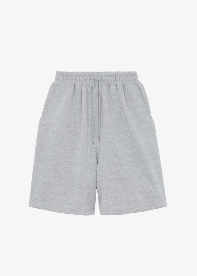 The Frankie Shop Loungewear Newton Sweatshorts 8211 Grey 8211 MenWomen