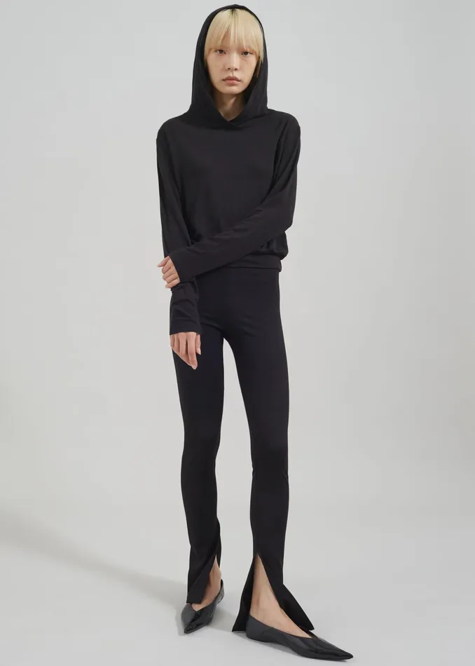 The Frankie Shop Tops Adira Hoodie 8211 Black 8211 Women