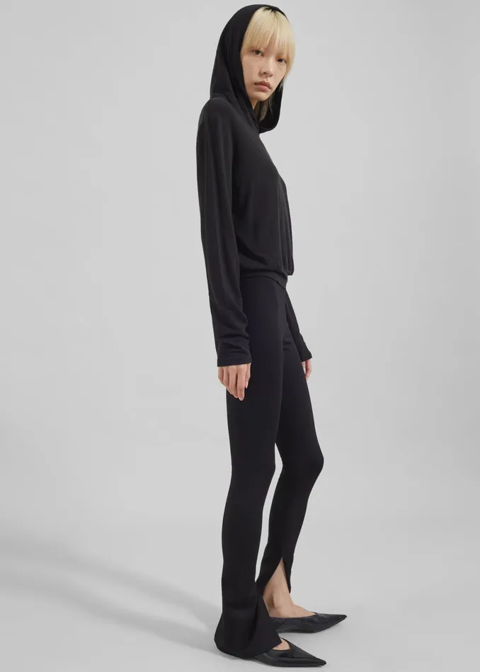 The Frankie Shop Tops Adira Hoodie 8211 Black 8211 Women