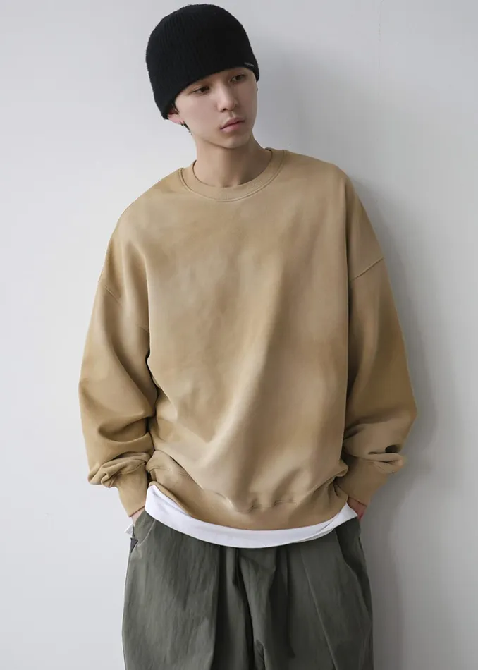 The Frankie Shop Tops Hart Tie Dye Sweatshirt 8211 Beige 8211 WomenMen