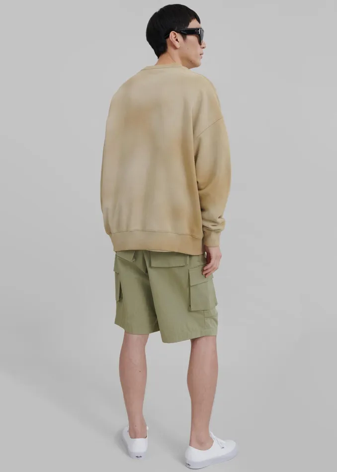 The Frankie Shop Tops Hart Tie Dye Sweatshirt 8211 Beige 8211 WomenMen