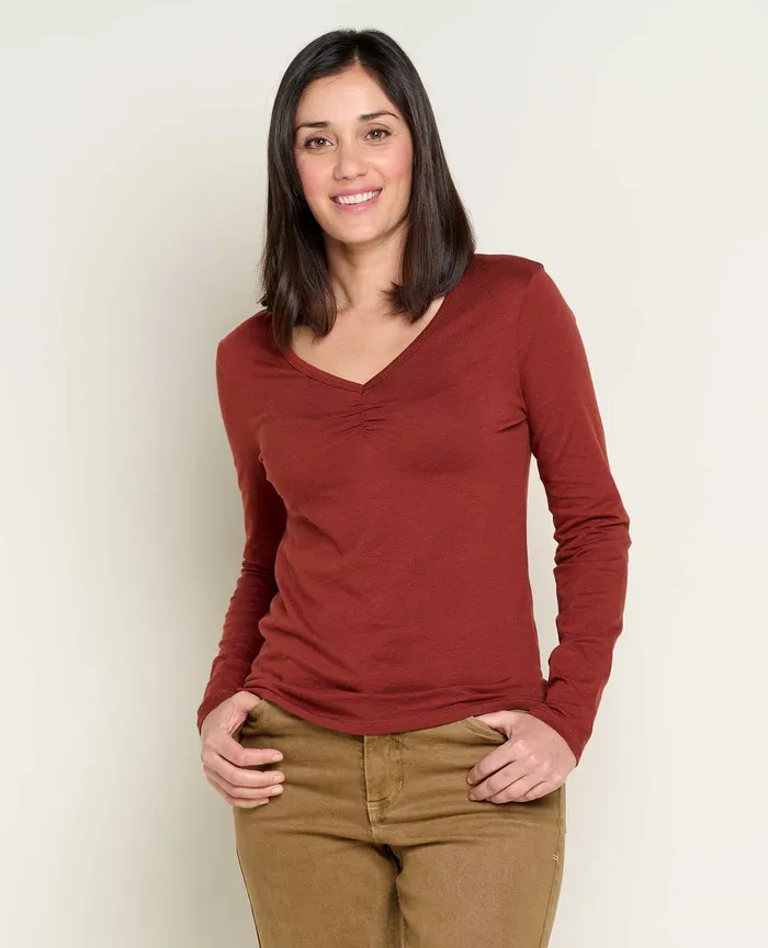 ToadandCo Rose Long Sleeve Tee Manzanita Women8217s Tops and TShirts