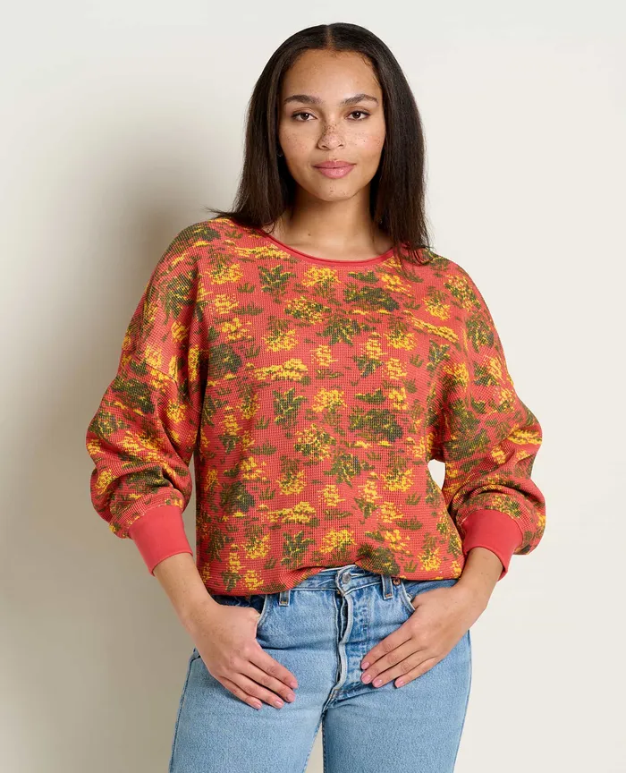 Tops and TShirts ToadandCo Women8217s McCloud Long Sleeve Pullover Dreamsicle Print Tops and TShirts ToadandCo Women8217s McCloud Long Sleeve Pullover Dreamsicle Print