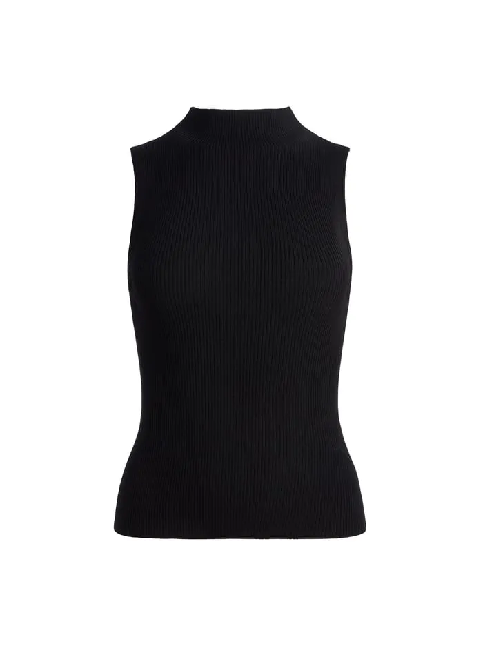 Tops Women Alice Olivia Darcey Tank Black
