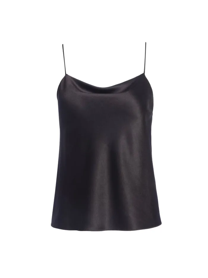 Tops Women Alice Olivia Harmon Slip Tank Black