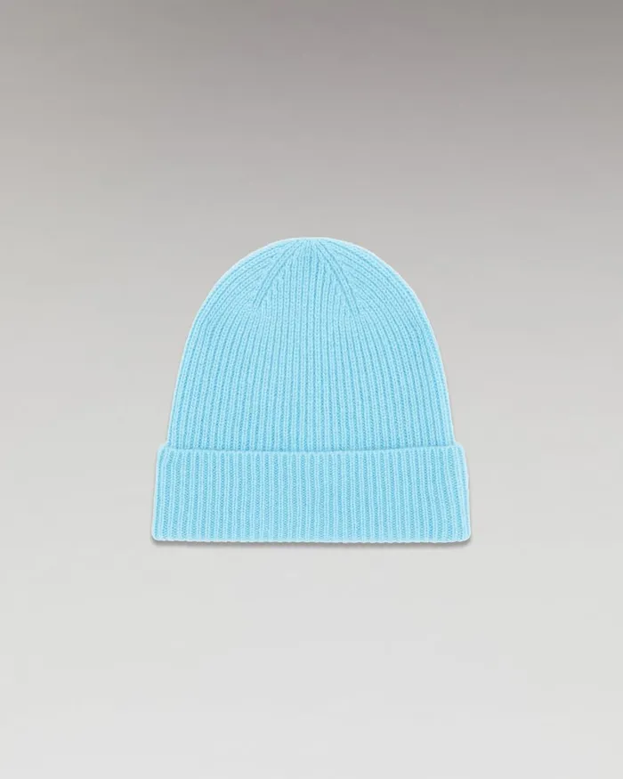 Tote Bags From Future Cuffed Beanie With Small Ribs Acid Blue