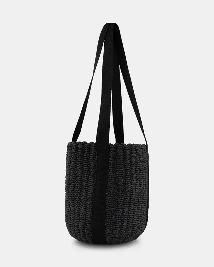 Tote Bags Women NOVO Shoes ACERNO BLACK SHOULDER BAG