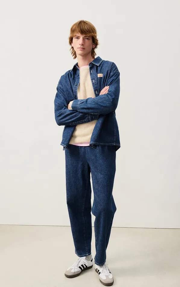Trousers Globay Medium Brut Men American Vintage Trousers Trousers Globay Medium Brut Men American Vintage Trousers