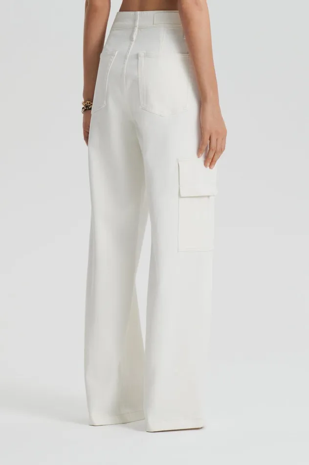 Trousers Women Scanlan Theodore DENIM CARGO JEAN Natura115 Trousers Women Scanlan Theodore DENIM CARGO JEAN Natura115
