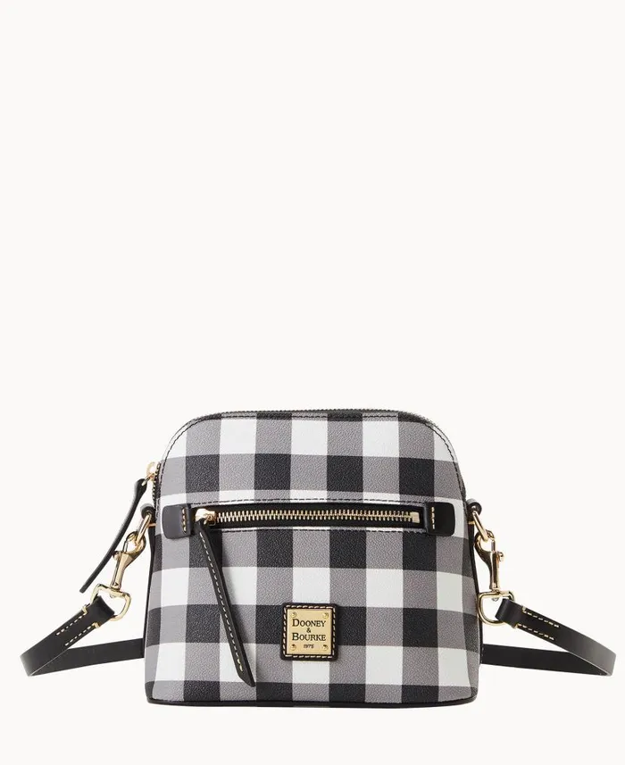 Tucker Domed Crossbody Black Woman Dooney and Bourke Crossbodies
