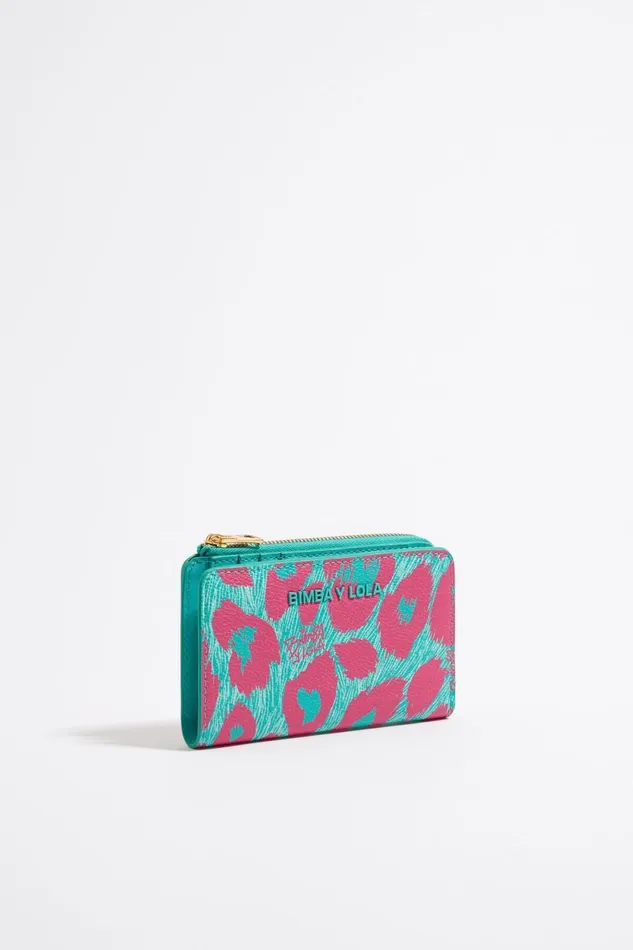 Turquoise Leopard Purse Leopard Turquoise Women Bimba Y Lola Wallets And Coin Purses Turquoise Leopard Purse Leopard Turquoise Women Bimba Y Lola Wallets And Coin Purses