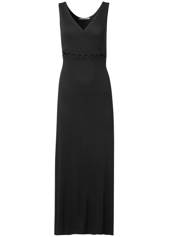 VNECK MAXI DRESS Black Women VENUS Maxi Dresses