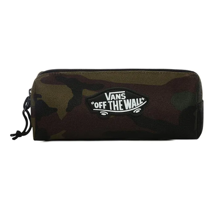Vans Bags and Backpacks Kids Off The Wall Pencil Pouch Green Brown
