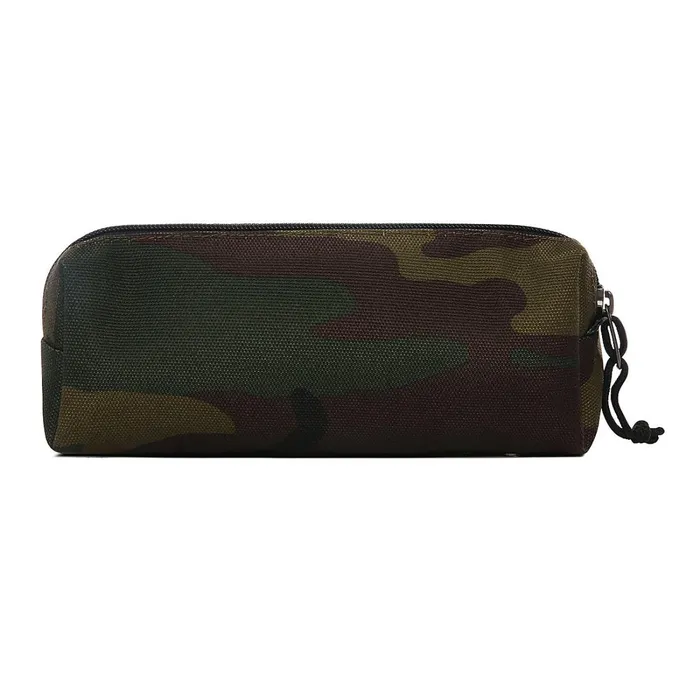 Vans Bags and Backpacks Kids Off The Wall Pencil Pouch Green Brown