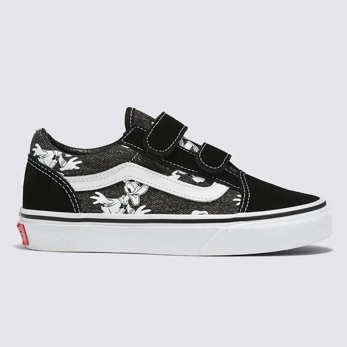 Vans Classics Kids Disney X Old Skool Hook And Loop Shoes 48 Years Multicolour