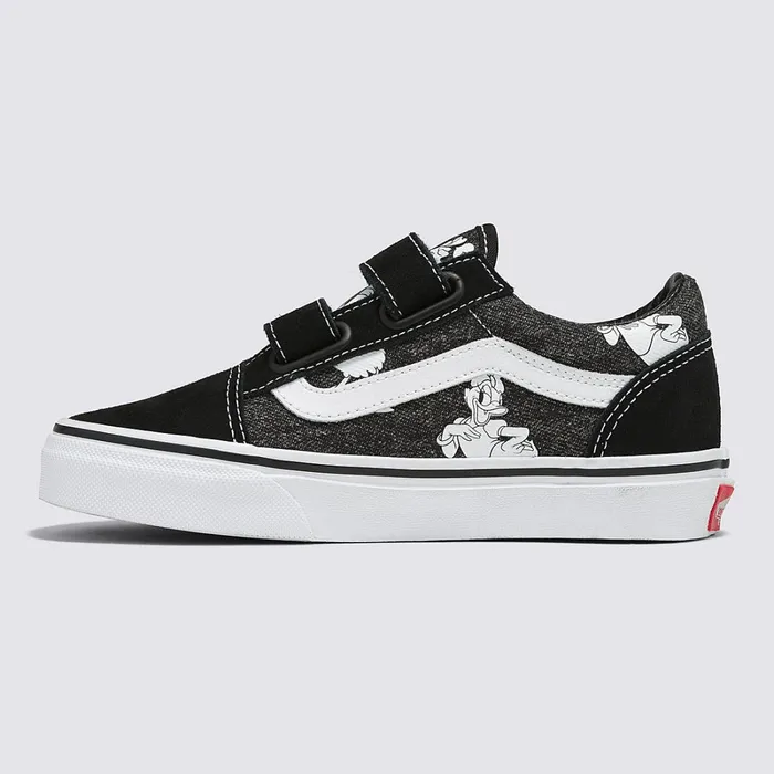 Vans Classics Kids Disney X Old Skool Hook And Loop Shoes 48 Years Multicolour