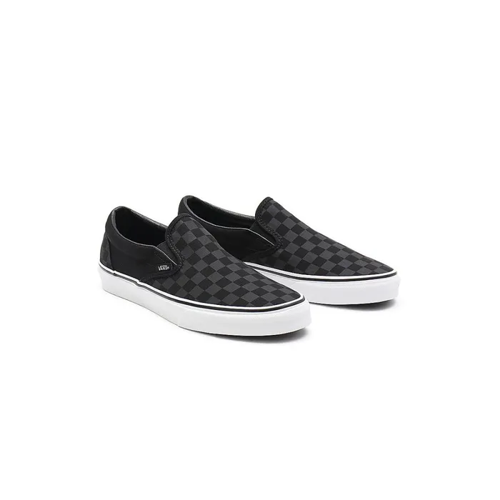 Vans Classics Men Checkerboard Classic SlipOn Shoes Black