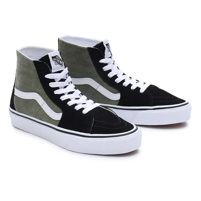 Vans Classics Men Mini Cord Sk8Hi Tapered Shoes Green