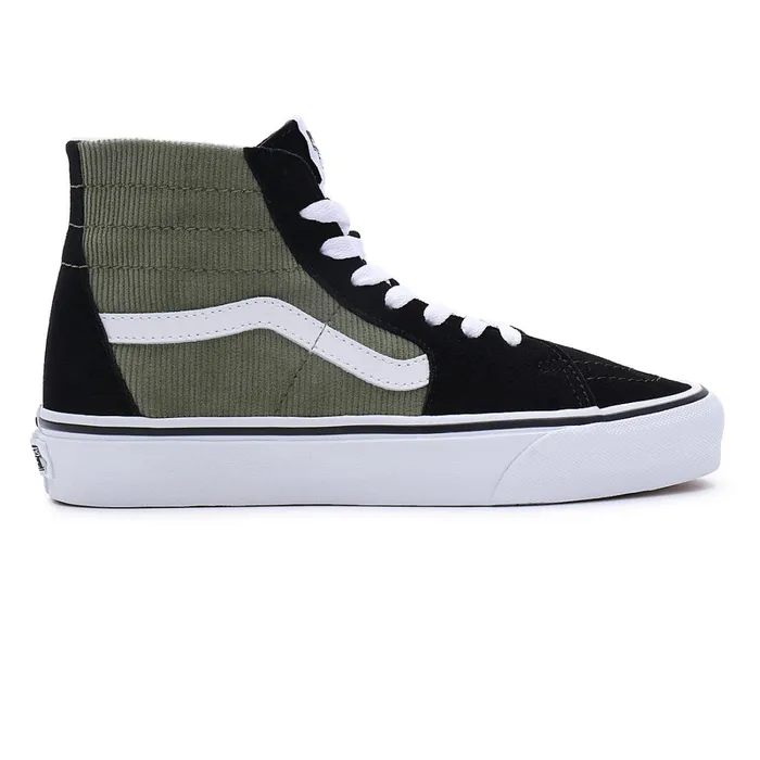 Vans Classics Men Mini Cord Sk8Hi Tapered Shoes Green