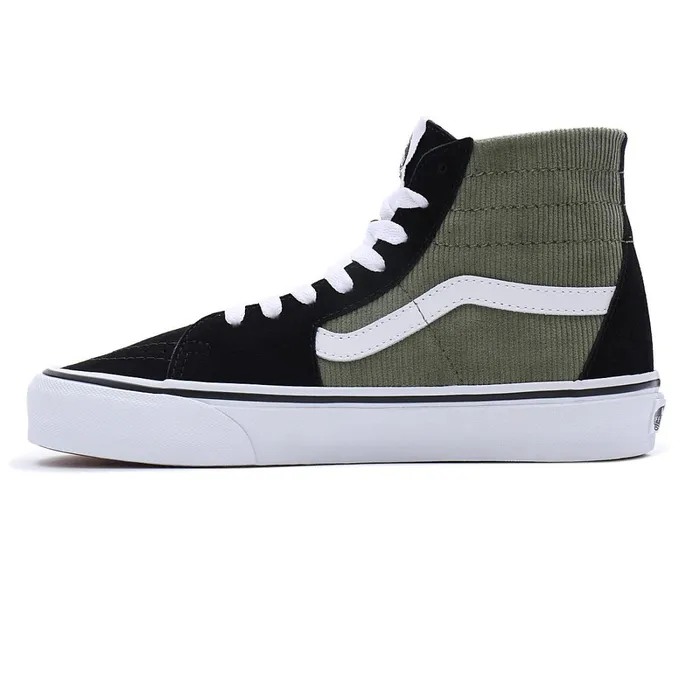 Vans Classics Men Mini Cord Sk8Hi Tapered Shoes Green