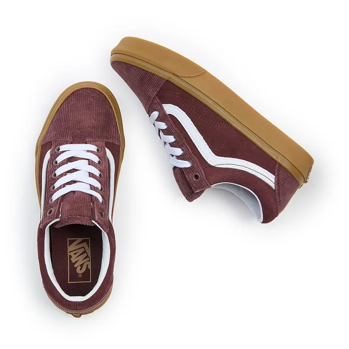 Vans Classics Men Old Skool Corduroy Shoes Brown