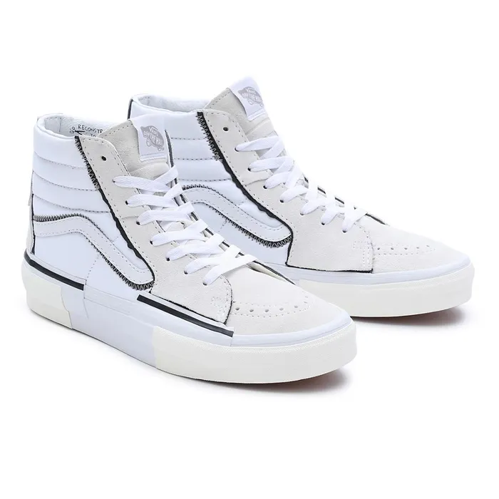 Vans Classics Men Sk8Hi Reconstruct Shoes White