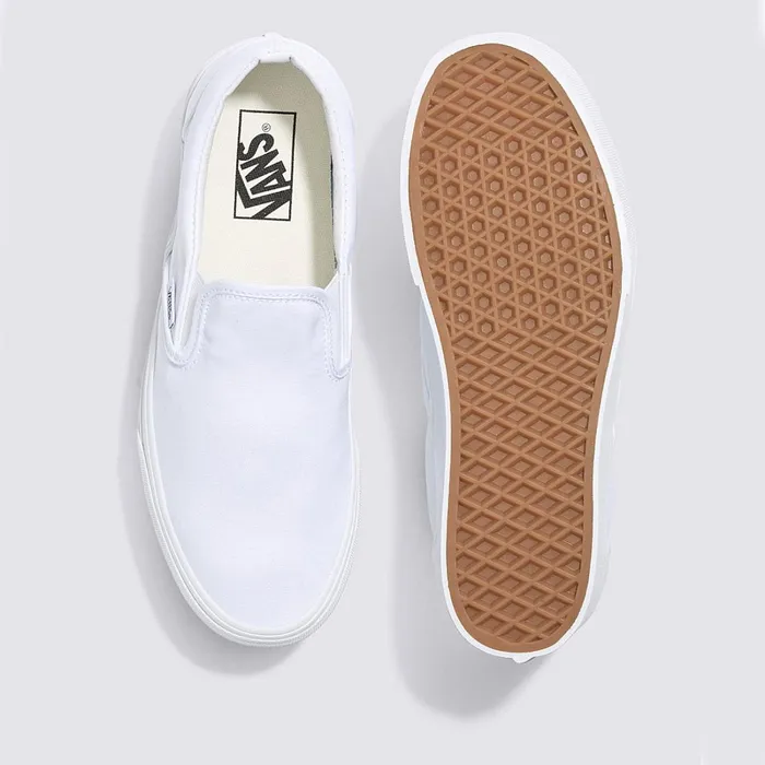 Vans Classics Women Classic SlipOn Stackform Shoes White