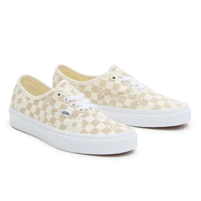 Vans Classics Women Floral Check Authentic Shoes White