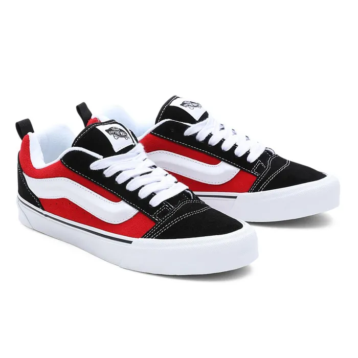 Vans Classics Women Knu Skool Shoes Red White