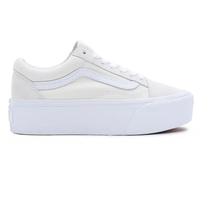 Vans Classics Women Old Skool Stackform Shoes White