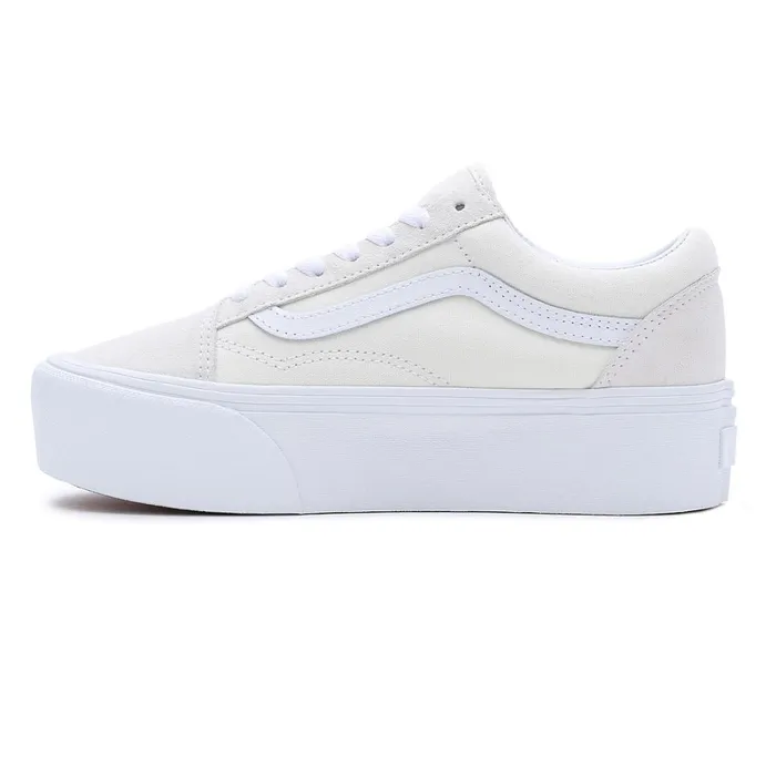 Vans Classics Women Old Skool Stackform Shoes White
