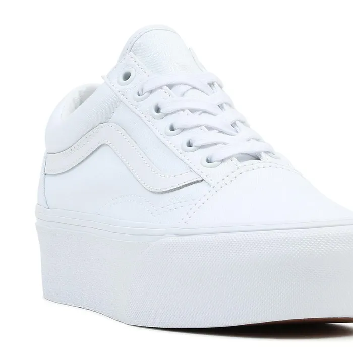 Vans Classics Women Old Skool Stackform Shoes White
