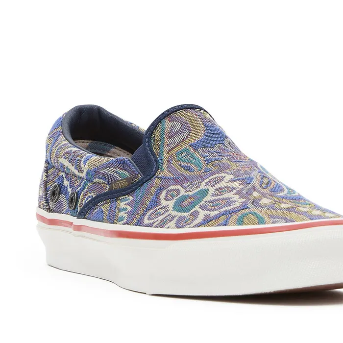 Vans Classics Women Vault By X Nigel Cabourn OG Classic SlipOn LX Shoes Blue