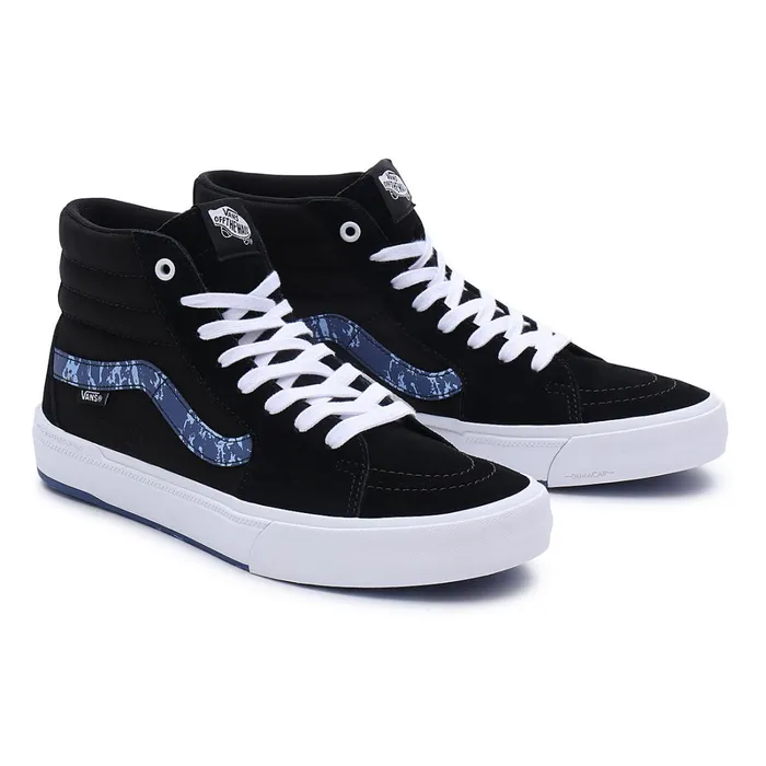 Vans HiTop Shoes Men Marble BMX Sk8Hi Shoes Black