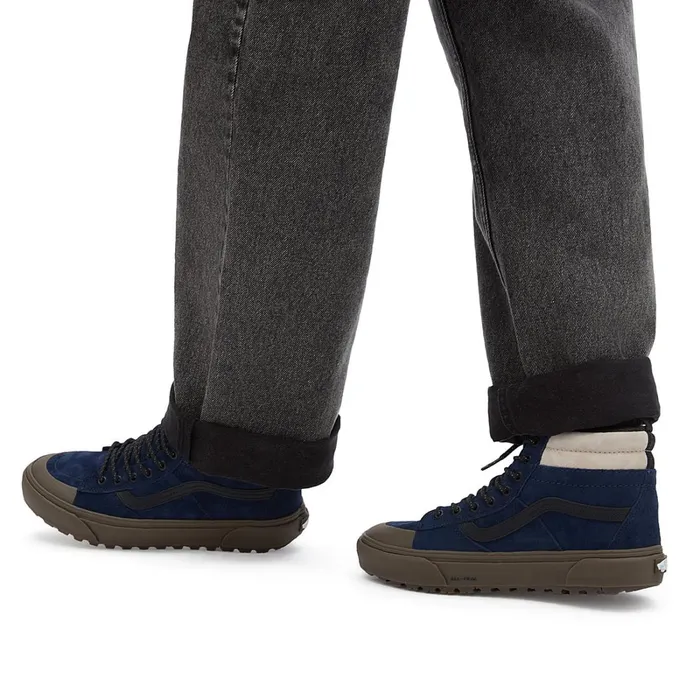 Vans HiTop Shoes Men Sk8Hi MTE2 Shoes Blue