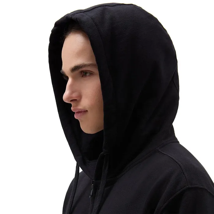 Vans Hoodies and Sweatshirts Men Classic Zip Hoodie Black White