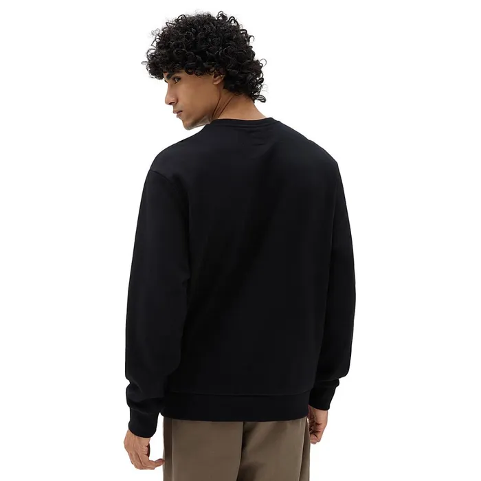 Vans Hoodies and Sweatshirts Men Essential Relaxed Crew Sweatshirt Black