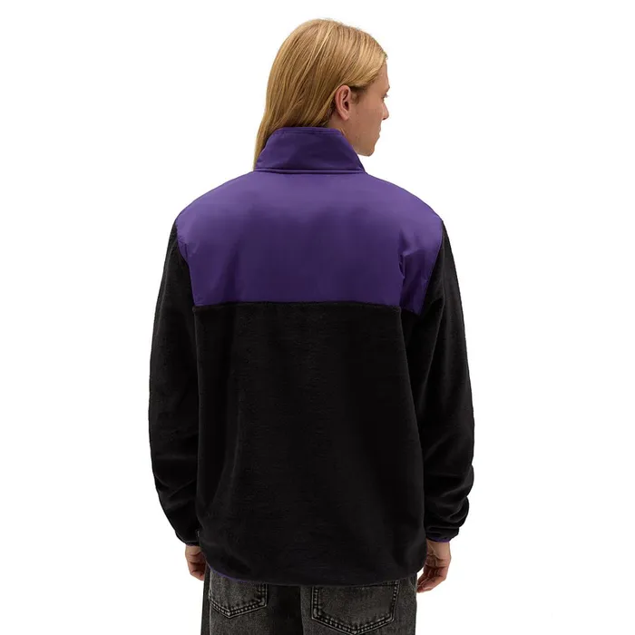 Vans Hoodies and Sweatshirts Men Mammoth Pullover Black Purple