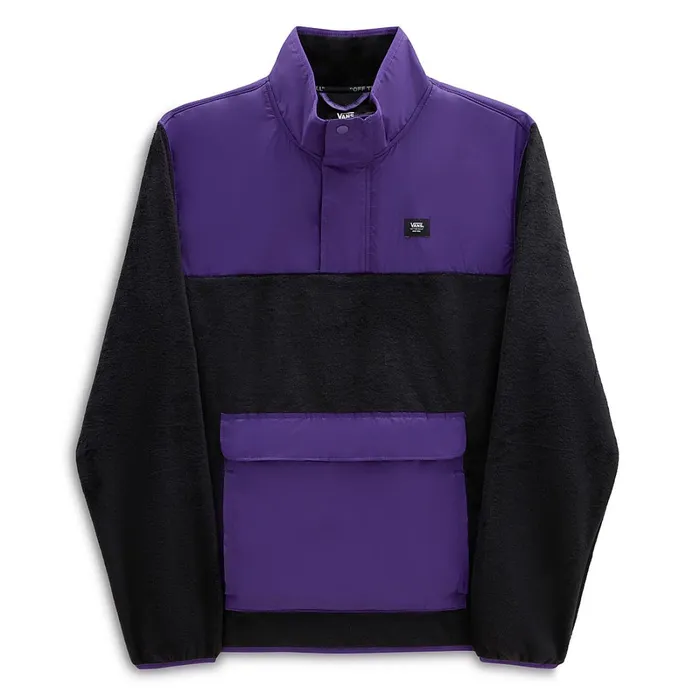 Vans Hoodies and Sweatshirts Men Mammoth Pullover Black Purple