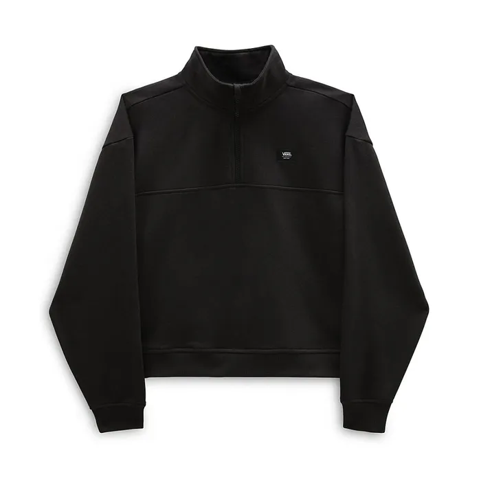 Vans Hoodies and Sweatshirts Women Leighton Mock Neck Sweatshirt Black