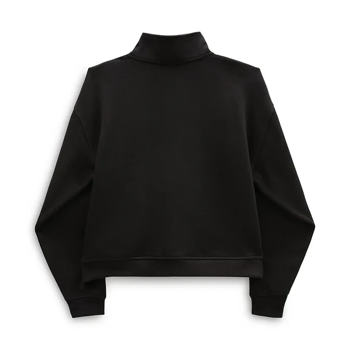 Vans Hoodies and Sweatshirts Women Leighton Mock Neck Sweatshirt Black
