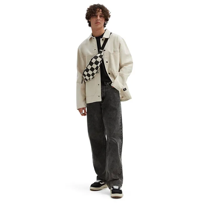Vans Jackets and Coats Men Hickory Stripe Drill Chore Coat White