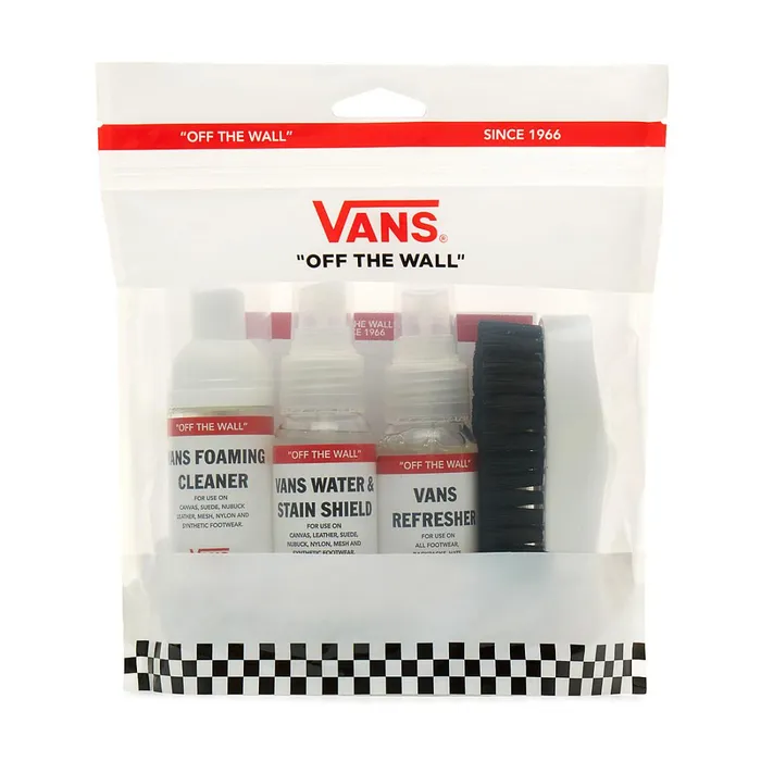 Vans Laces and Product Care Men Shoe Care Travel Kit White