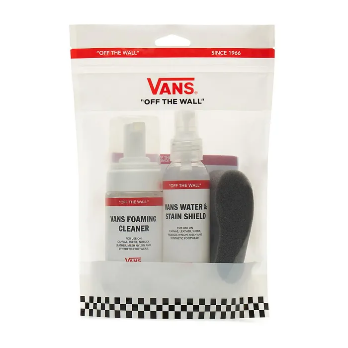 Vans Laces and Product Care Women Shoe Care Canvas Kit White